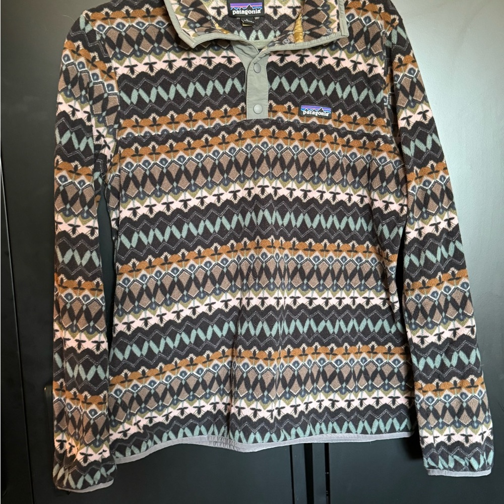 Patagonia Synchilla Patterned Fleece Pullover